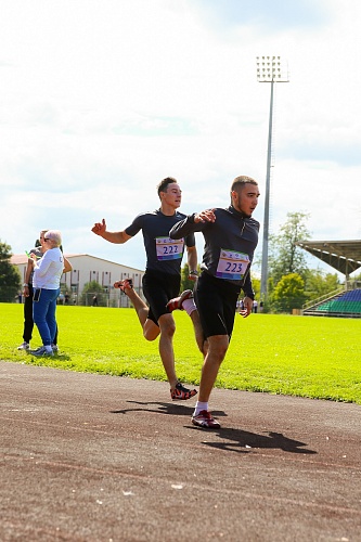В ходе фестиваля прошли соревнования по бегу