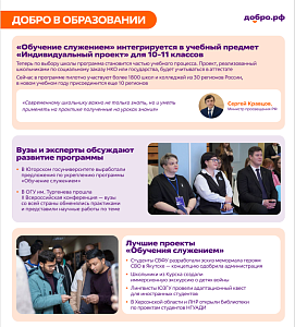 Успешные практики ЮГУ вошли в Добро.Дайджест 2026